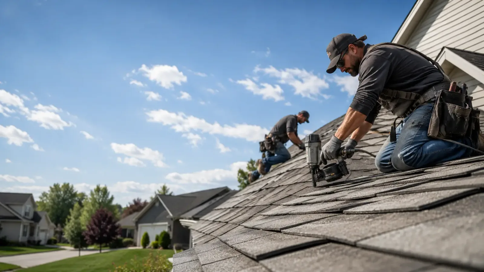 Storm Damage Roof Repair in Denbo, PA near me